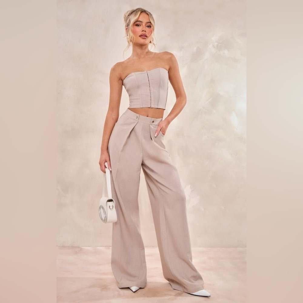 Elegant Cream Women's 2 piece set